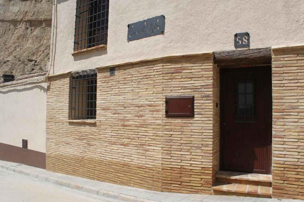 Casa El Aljibe Lanaja Exterior foto